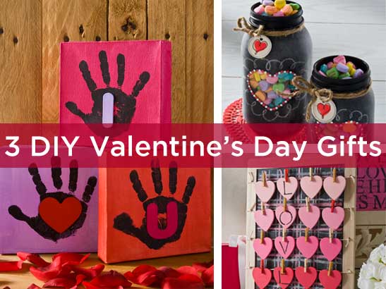 3 DIY Valentine Gift Ideas for the Family