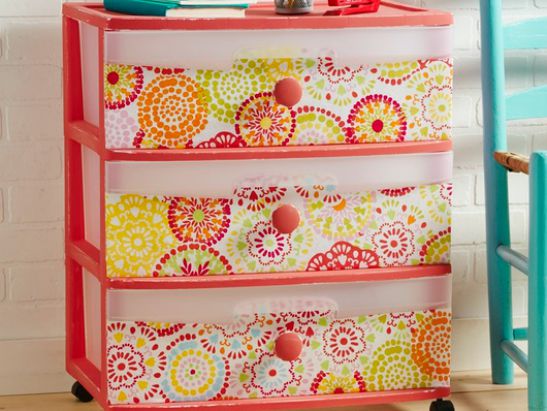 DIY Storage Upcycle with Waverly® Inspirations