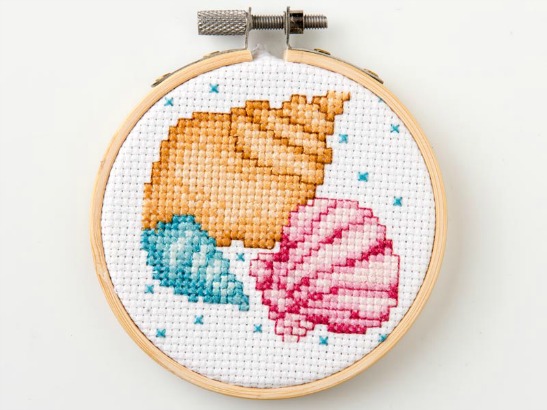 Beach Life: Free Seashell Cross Stitch Pattern!
