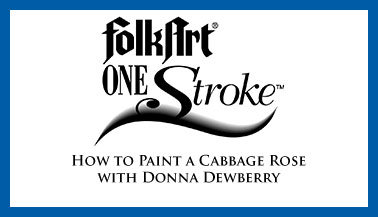 How to Paint a Rose with Donna Dewberry