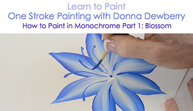 How to Paint in Monochrome, Pt. 1: Blossom