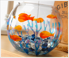 Gallery Glass Fishey-fish Bowl