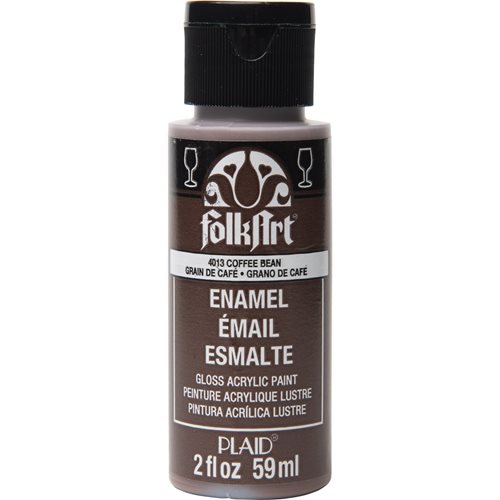 FolkArt ® Enamels™ - Coffee Bean, 2 oz. - 4013