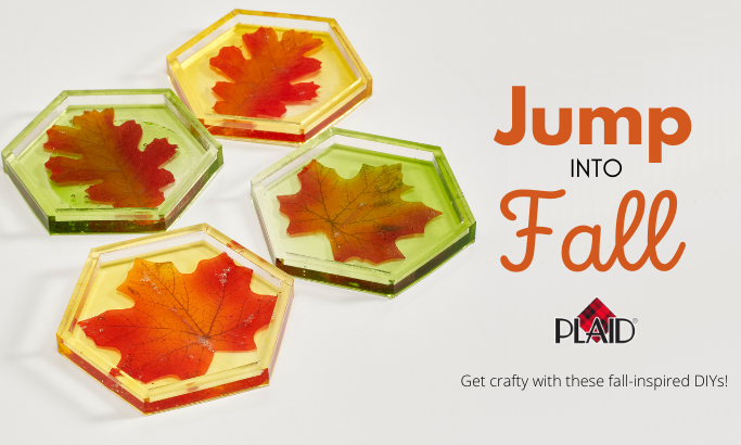 Jump into Fall - Crafting with Fall Colors!