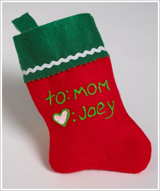 Stocking Gift Tag