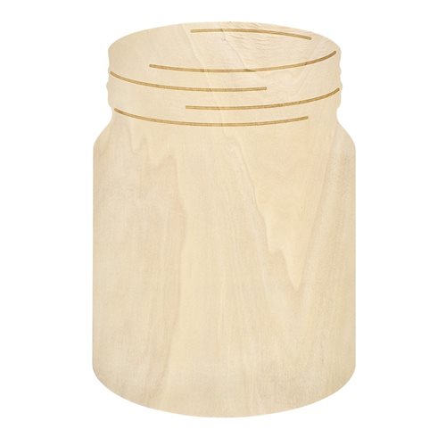 Plaid ® Wood Surfaces - Plaques - Extra Large Mason Jar, 18" x 12" - 56694