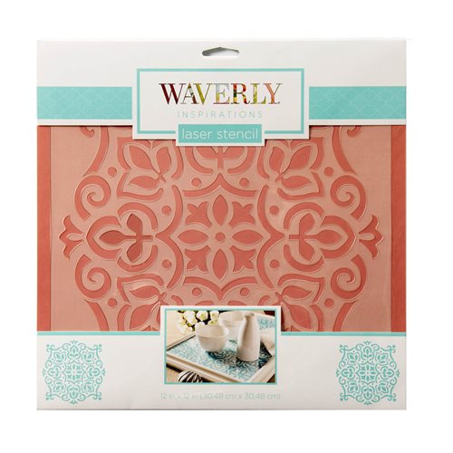 Waverly ® Inspirations Laser Stencils - Décor - Disc, 12" x 12" - 60510E