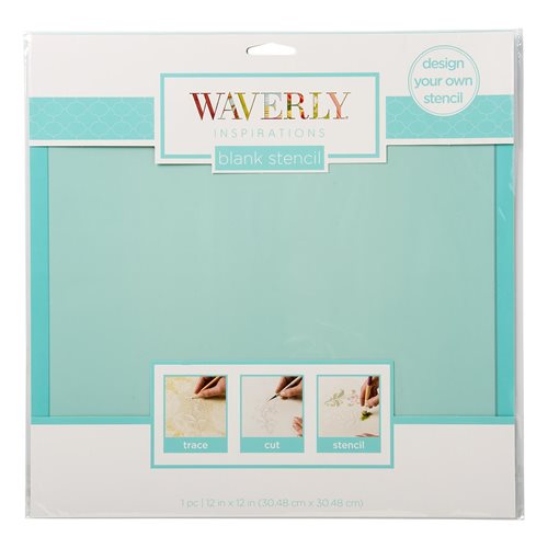 Waverly ® Inspirations Laser Stencils - Blank, 12" x 12" - 10611E
