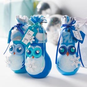 Handpainted Owl Gift Jars