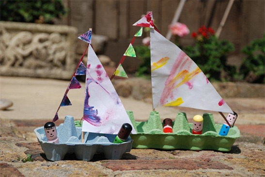 4 Easy Recycled Paper Crafts for Kids