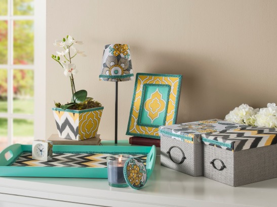 Refresh and Reenergize Your Decor with Fabric Mod Podge