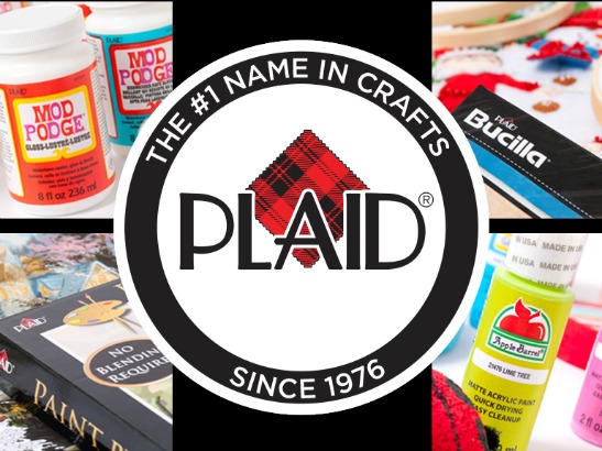 Follow Plaid Crafts on Social Media