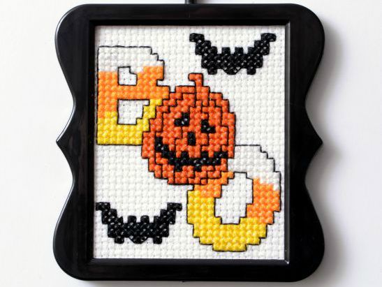 Free Downloadable Halloween Cross Stitch Pattern