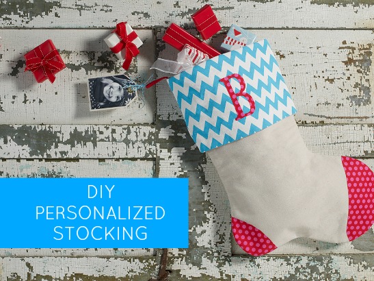 Make Your Own Personalized Christmas Stocking!