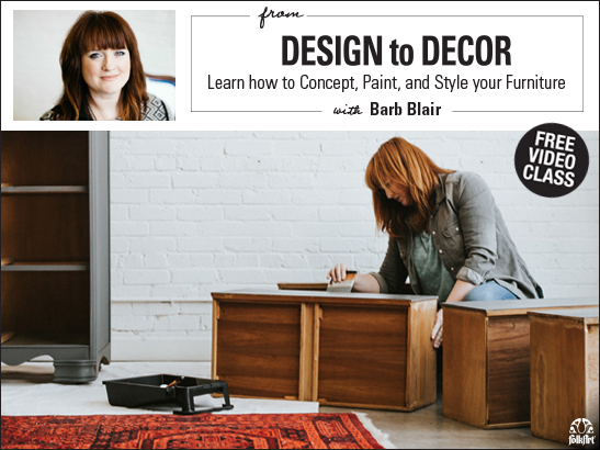Free Video Class on Furniture Painting