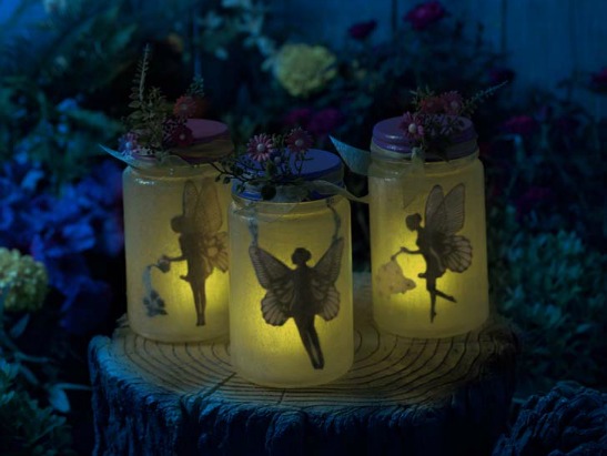 How Enchanting: The Easiest Mason Jar Fairy Lantern and Free Printable!