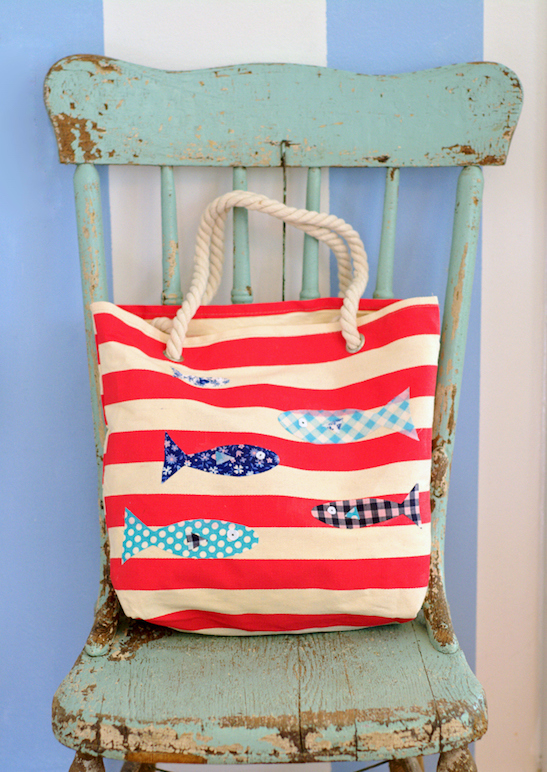DIY tote for summer