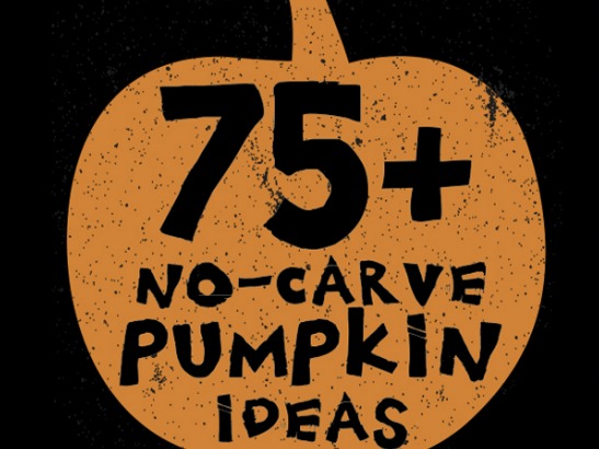 75+ No Carve DIY Halloween Pumpkin Decorating Ideas: The Ultimate Roundup!