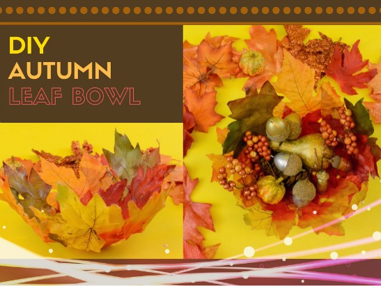 How to Make a Mod Podge Leaf Bowl this Fall by Craftable